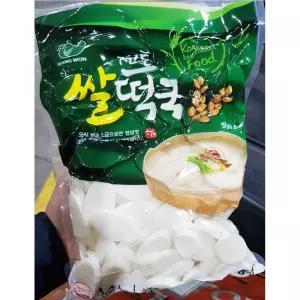 쌀떡국떡 (강원 1.4K) X6즉석조리 국떡 용떡