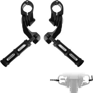 FOVPLUE 1.25 32mm 고속도로 풋페그 할리 투어링 FL 스트리트 글라이드 일렉트라 로드 킹 소프트테일 FX