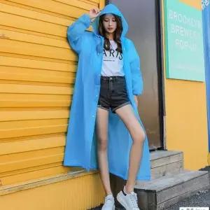 세련된 레인코트 비옷 패션우비 EVA우의