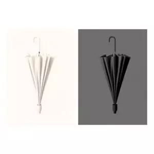 [하프클럽/]튼튼한 우산커버 접이식 장우산 물빠짐 자동 물받이