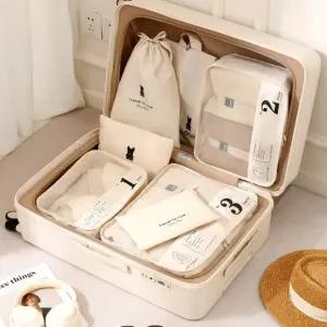 넘버스 트래블 캐리어 파우치 이너백 세트