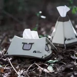 캠핑 감성 사각 티슈 커버케이스 티슈함 휴지함 보관함 정리함 꽂이