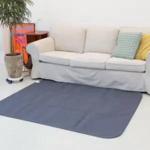 프리미엄 탄소 전기요 헤링본 차콜 대형 130X180