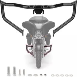 브레이브마 모터사이클 충돌 바 엔진 가드 하이웨이 할리 투어링 로드 킹 스트리트 글라이드 일렉트라