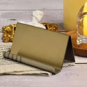 [문구/오피스] 유광 고급 엽서홀더 사무실 로즈골드 카페 무광골드 꽂이 홀더 쿠폰 업소 명함거치대