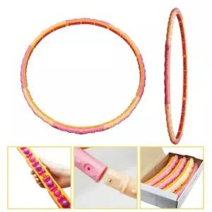 돌기형 훌라후프 1p 원터치조립 분해 에어쿠션가벼운 뱃살운동 링훌라 기구 가정용