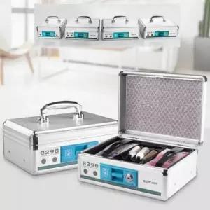 [문구/오피스] 케이스 다용도 핸들 수납함 돈통 상자 수납 비밀 보물 미니돈통 보관 금고 미니 귀중품