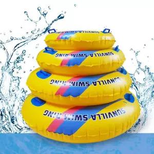 LW 선빌라 원형튜브105cm 성인 아동 물놀이 피서 계곡손잡이 에어