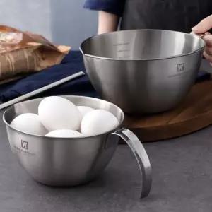 750ml 계량볼 눈금컵 비커 원형 스텐베이킹 비이커 용량 계량기 용품 눈금