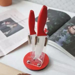 뉴 달라피아자 레드 칼블록 세트주방용 용식도 식칼 부엌 조리 요리 조리용 블럭