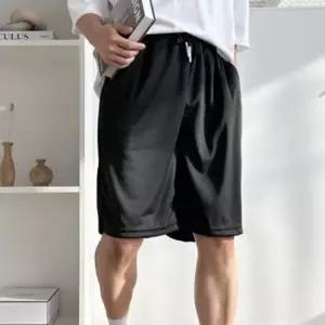 여름바지 겨울바지 색 닝 냉감 와이드 츄리닝 반바지 고무줄 개 추리 쿨링 팬츠 버뮤다핏 남자