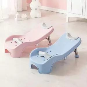 유아 어린이 목욕 간편 접이식 샴푸체어 목욕베드