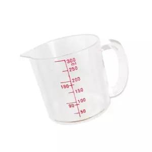 미니 계량컵 300ml 1P 플라스틱 눈금 베이킹 비커