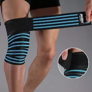 허벅지 종아리 무릎관절 찍찍이타입 운동 무릎보호대