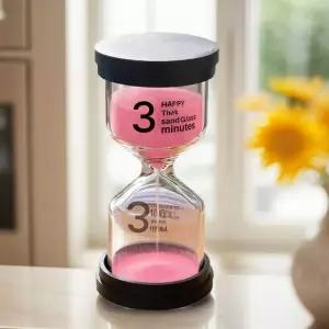 미니 타이머 3분 5분 모래 시계 사무실 인테리어 장식