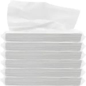 자동차 티슈 리필 일회용 부드러운 얼굴 냅킨 300매 바이저 홀더 또는 지갑용 여행용 사이즈 팩 팩당 50매 50 Count (Pack of 6)