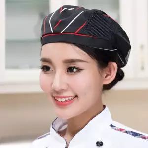 메쉬 베레모 주방모자 바리스타 유니폼모자