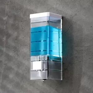 벽걸이 투명 욕실 샴푸 물비누 핸드워시 디스펜서