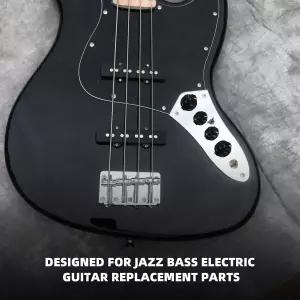 재즈 베이스 기타 교체 부품을 위한 배선 하네스 액티브/패시브 스위치가 장착된 도모파 프리와이어드