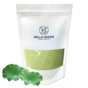 헬로우그린 국내산 연잎 분말 300g(팩)