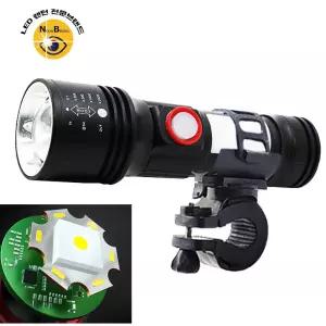 LED 자전거 랜턴 후레쉬 전조둥 안전등 충전식 라이트자전거 손전등 미니 용조명 안명 자전거등 전조등