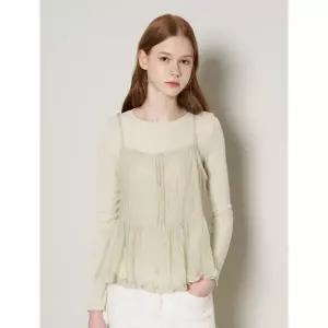 르샵 프릴 뷔스티에 세트 긴팔 블라우스 DP3BA049A 466446