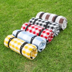 야외 방수 돗자리 대형 LUAZ-DU(옐로우롤체크)캠핑매트 한강 나들이 소풍