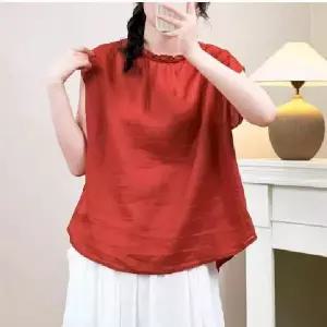 여자 여름 블라우스 앞뒤 남방 모시 탑 민소매 나시 2개 스포M2