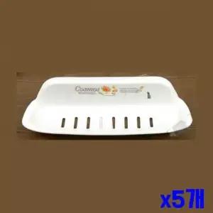 [RIZPICK]WL 플라워 벽걸이 비누대 대 x5개 비누홀더 비누받침