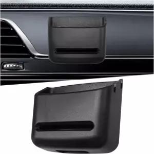 Deaelf 자동차 앞좌석 정리함 다기능 자동 접착 대시보드 휴대폰 홀더 열쇠 카드 동전 선글라스를 위한 범용 차량 내부 수납함 액세서리(1PC) 1PC