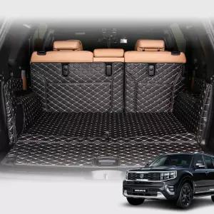 칸KHAN 모하비더마스터 5인승 트렁크매트 카본매트