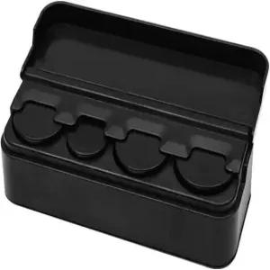 자동차용 올리츠 동전 홀더 다양한 크기의 동전과 호환되는 휴대용 미니 거스름돈 보관함 범용 자동차 정리함 머니 디스펜서 트럭용 액세서리 1 PCS