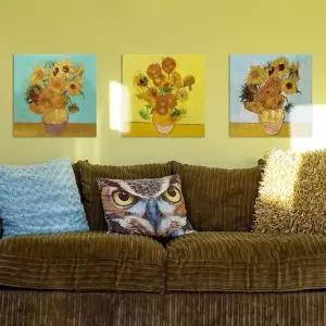 BS WD 고흐 명화 캔버스액자 해바라기 세송이