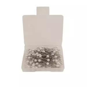 원형 100P 시침핀 진주 구슬