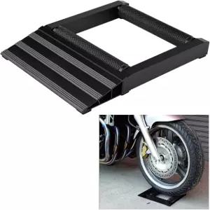 앞뒤 바퀴에 쉽게 사용할 수 있는 하우피 알루미늄 모터사이클 체인 청소 롤러 스탠드