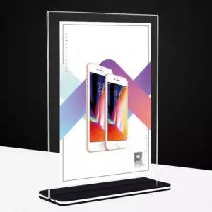 투명 플라스틱 가림막 칸막이 테이블용 아크릴 파티션 카페용