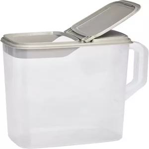 버디즈 반려동물 사료 보관 용기 - 8쿼트 용량의 새 씨앗 및 개 내구성이 뛰어난 이지 그립 핸들 붓기