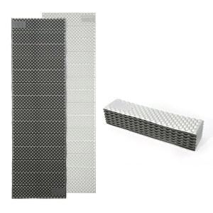 캠핑용 YIK 폐쇄형 셀 폼 슬리핑 패드, 72.8x22인치, 열 반사층이 있는 초경량 접이식 매트, 하이킹용 방수 백팩 텐트, 야외용