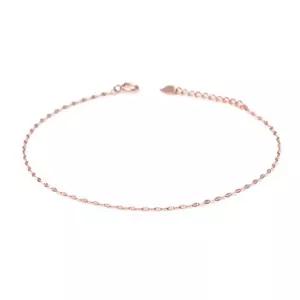 14K GOLD 로즈골드 잠자리2 싱글 체인 팔찌