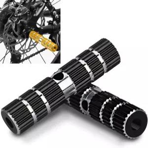 산악 자전거 사이클링용 알루미늄 합금 페그 1쌍 후방 스턴트 3/8인치 액슬 장착