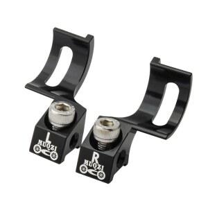 자전거 브레이크 및 스램 트리거 시프터용 HUUSON 통합 불일치 어댑터, 시프트 레버 어댑터 브레이크/시프트 22.2mm 알루미늄 클램프