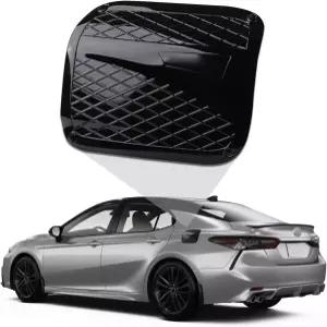 스포트림과 호환되는 토요타 캠리 탱크 도어 커버 가솔린 연료 오일 필러 캡 장식 - 2024 2023 2022 2021