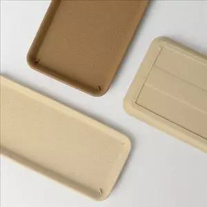 직사각형 직사각 화분 받침 플라스틱 대형 화분 받침 인테리어