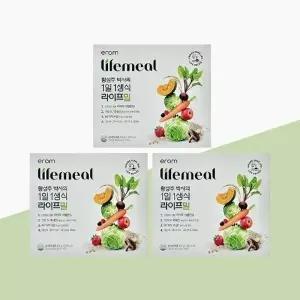 이롬 황성주 박사의 1일 1생식 라이프밀 30g x 14포 x 3박스 식사대용 선식 뉴밀