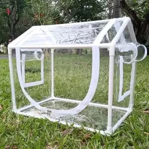 실내비닐하우스 가정용 실내 방수기능 환기통풍구조 텐트온실