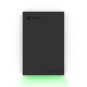 Xbox 5 TB 외장 하드 드라이브 휴대용 HDD용 Seagate 게임 - USB 3.2 1세대 초록 녹색 LED 바가 내장된 검은색 인증 3년 구조 서비스(STKX5000403)