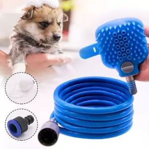 [RIZPICK]물조절 강아지샤워기 샤워기 강아지목욕 고양이샤워기