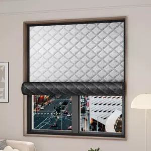 커튼 소음차단 소음방지 방한외부 창문 방음재 천