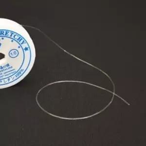 비즈공예 팔찌만들기재료 DIY부자재 투명 우레탄줄 1.0mmx5m