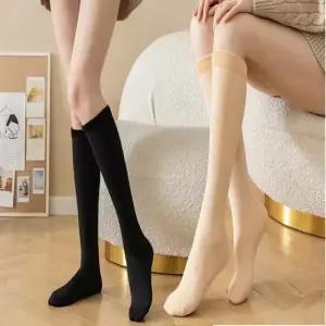 니삭스 내복대신 신는 융기모 안감 긴 양말 반스타킹